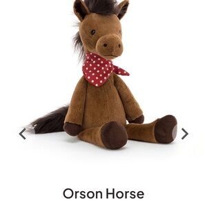 Orson Horse Plush Toy - Brown